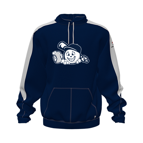 [CUS-DFW-HOOD-FLC-LSL-NVY-YXS-LOGO3] Hoodie (Youth XS, Navy, Logo 3)