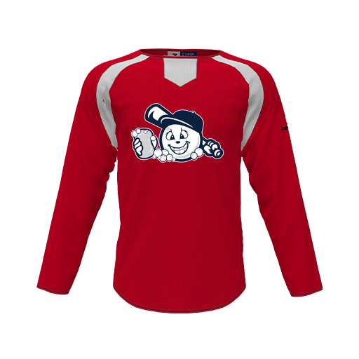 [CUS-DFW-PULL-FLC-CNK-LSL-RED-YS-LOGO3] Pullover (Youth S, Red, Logo 3)