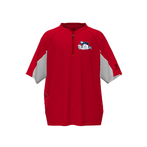 [CUS-DFW-WIND-PER-SSL-RED-YS-LOGO3] Wind Jacket (Youth S, Red, Logo 3)