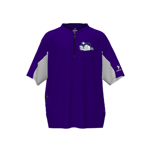 [CUS-DFW-WIND-PER-SSL-PUR-YS-LOGO3] Wind Jacket (Youth S, Purple, Logo 3)