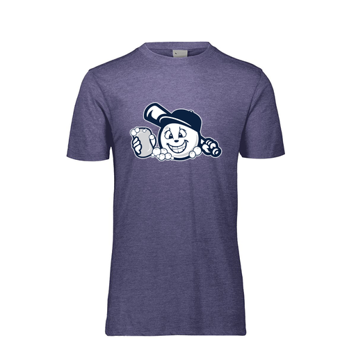 [3066.U22.S-LOGO3] Youth Ultra-blend T-Shirt (Youth S, Navy, Logo 3)