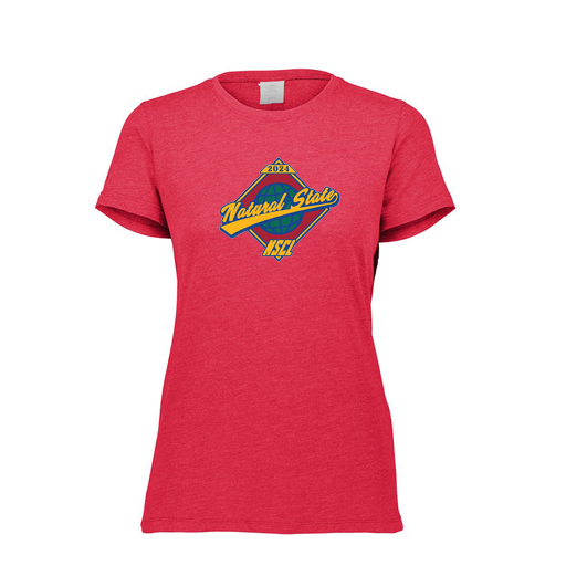 [FTSCUBRD-FAXS-LOGO1] Ladies Ultra-blend T-Shirt (Female Adult XS, Red, Logo 1)