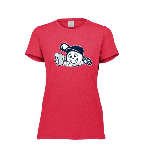 [3067.V96.XS-LOGO3] Ladies Ultra-blend T-Shirt (Female Adult XS, Red, Logo 3)