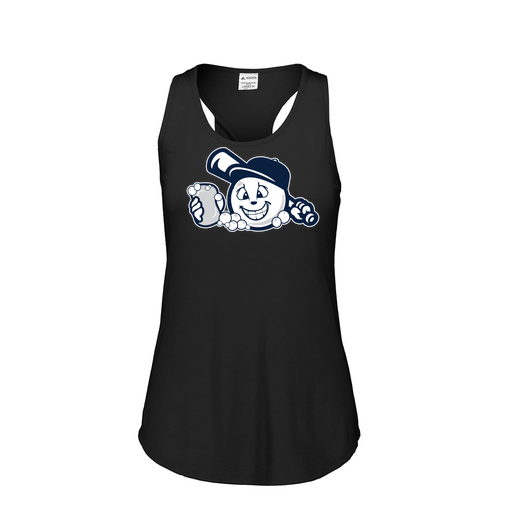 [3078.K94.S-LOGO3] Ladies Tri Blend Tank Top (Female Adult S, Black, Logo 3)