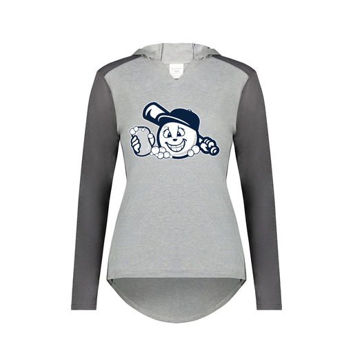 [6902.30V.XS-LOGO3] Ladies Vintage Hoodie (Female Adult XS, Gray, Logo 3)