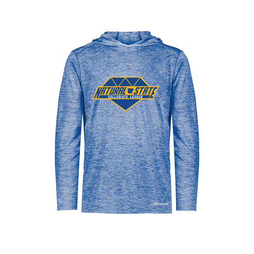 [FOLHCGRY-AS-LOGO2] Decker Men's Charge Hoodie (Adult S, Royal, Logo 2)