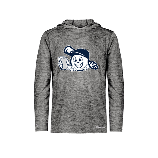 [CUS-DFW-CHGHOOD-PER-LSL-BLK-YS-LOGO3] Youth Charge Hoodie (Youth S, Black, Logo 3)