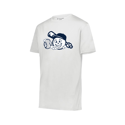 [222818.005.S-LOGO3] Men's Movement Dri Fit Shirt (Adult S, White, Logo 3)