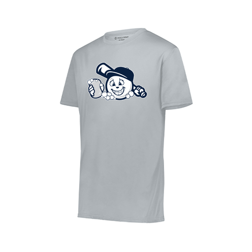 [222818.099.S-LOGO3] Men's Movement Dri Fit Shirt (Adult S, Silver, Logo 3)