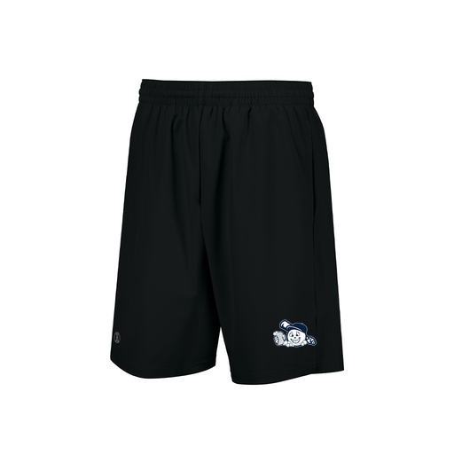 [229556.080.XS-LOGO3] Men's Weld Short (Adult XS, Black, Logo 3)