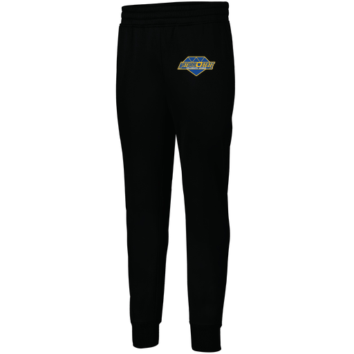 [5566.080.XS-LOGO2] Men's PERFORMANCE FLEECE JOGGER (Adult XS, Black, Logo 2)