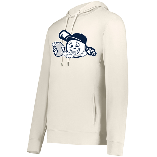 [222598.907.S-LOGO3] Men's Ventura Thin Knit Hoodie (Adult S, White, Logo 3)
