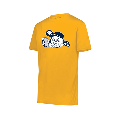 [222819.025.XXS-LOGO3] Youth Movement Dri Fit Shirt (Youth XXS, Athletic Gold, Logo 3)