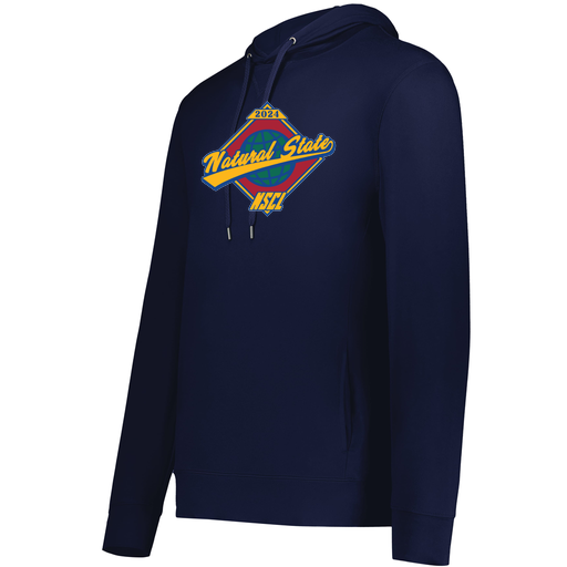 [222698.065.S-LOGO1] YOUTH VENTURA THIN KNIT HOODIE (Youth S, Navy, Logo 1)