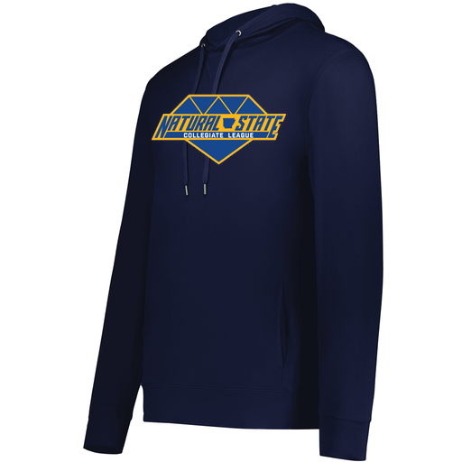 [222698.065.S-LOGO2] YOUTH VENTURA THIN KNIT HOODIE (Youth S, Navy, Logo 2)