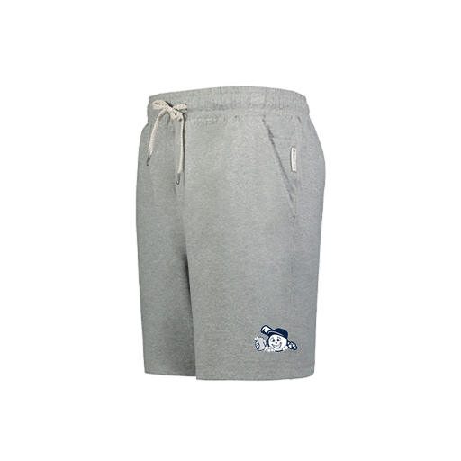 [223604.013.S-LOGO3] YOUTH Ventura Soft Knit SHORTS (Youth S, Silver, Logo 3)